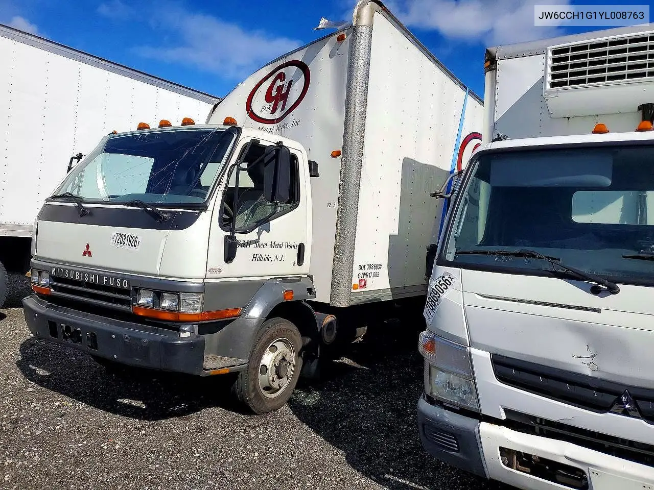 MITSUBISHI N/A 2000, VIN JW6CCH1G1YL008763