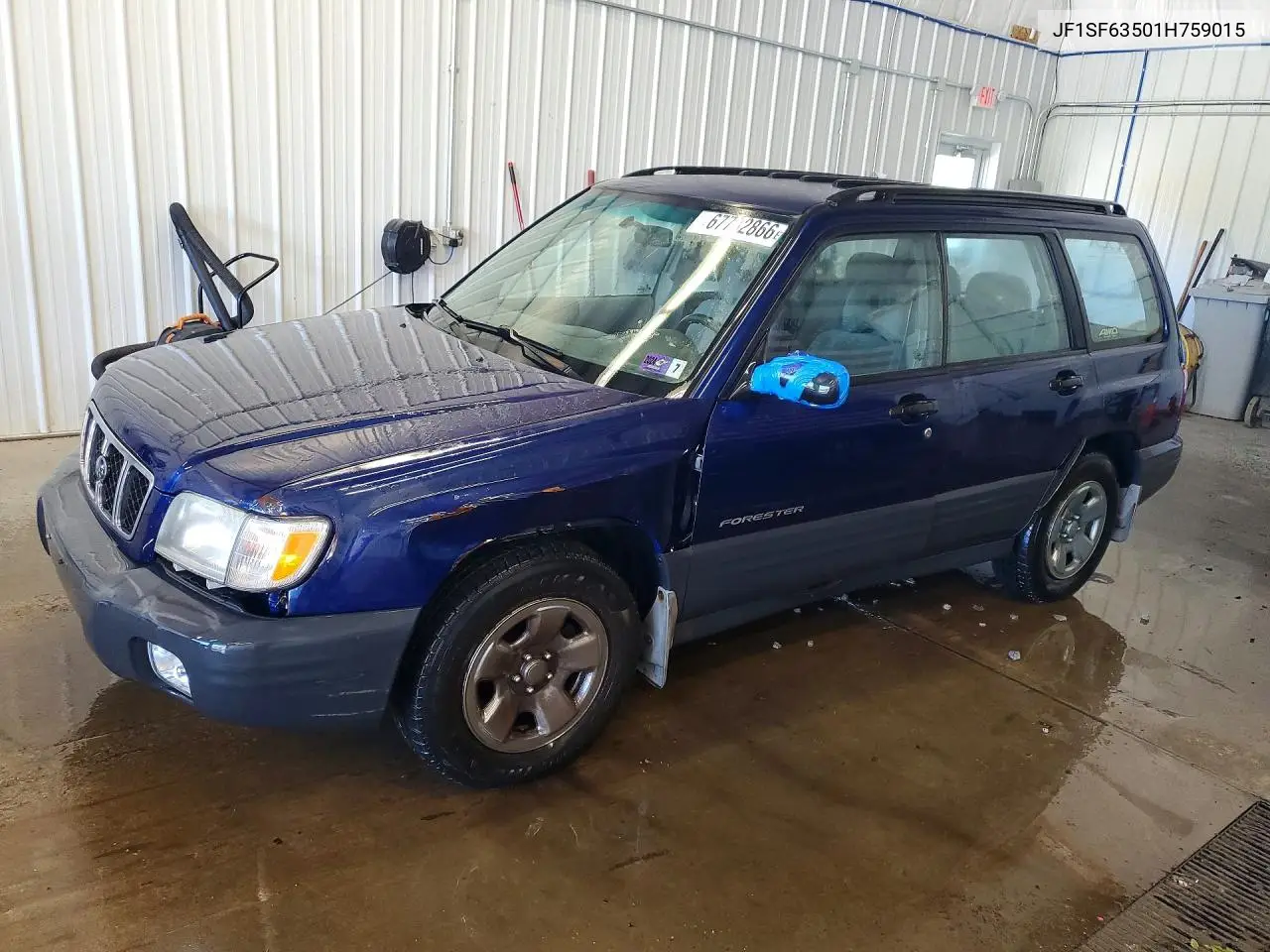 2001 SUBARU FORESTER VIN JF1SF63501H759015 — фото 4