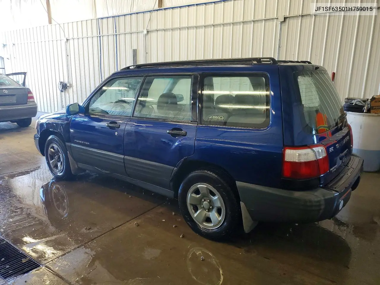 2001 SUBARU FORESTER VIN JF1SF63501H759015 — фото 5