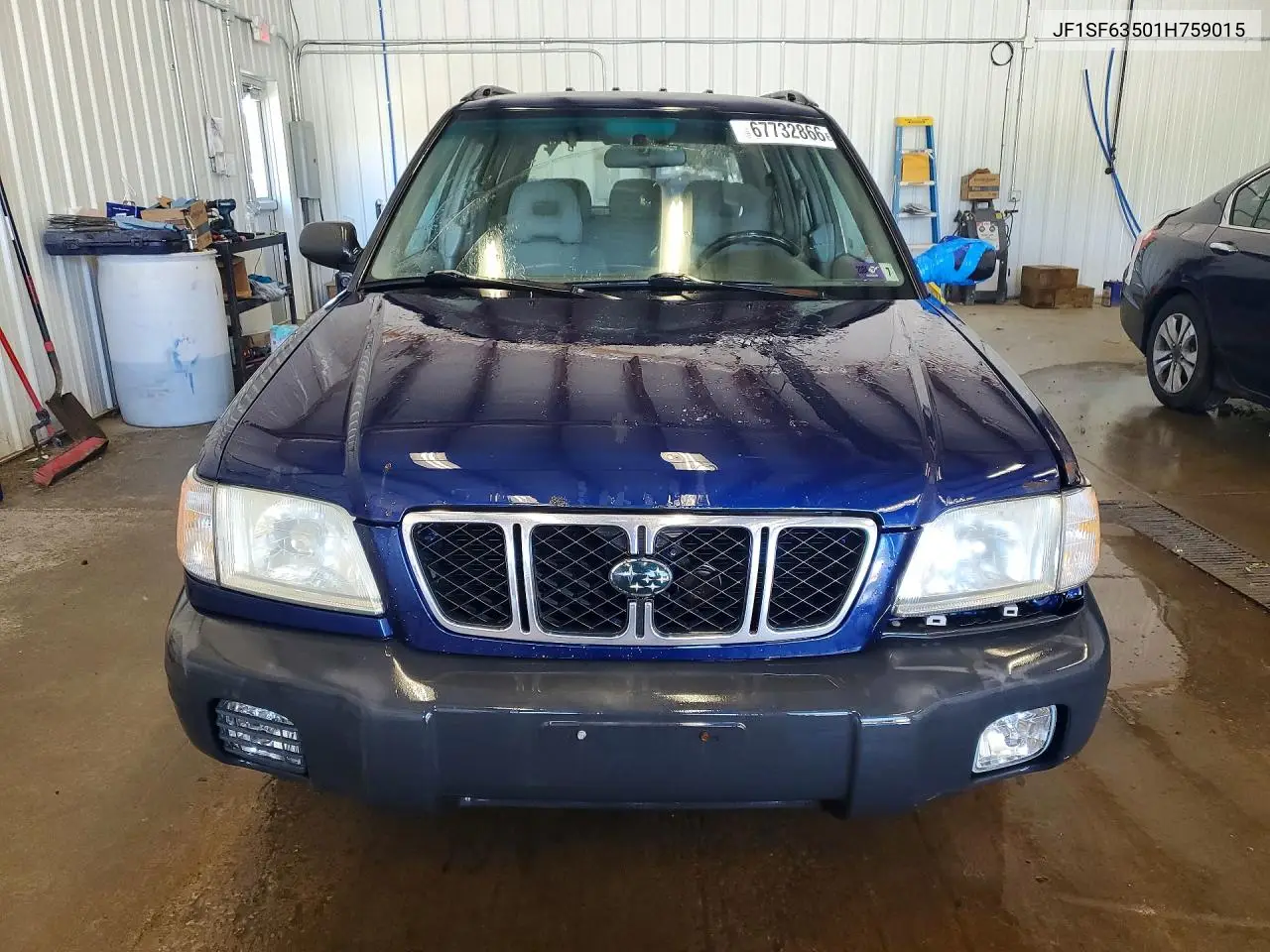 SUBARU FORESTER 2001, VIN JF1SF63501H759015