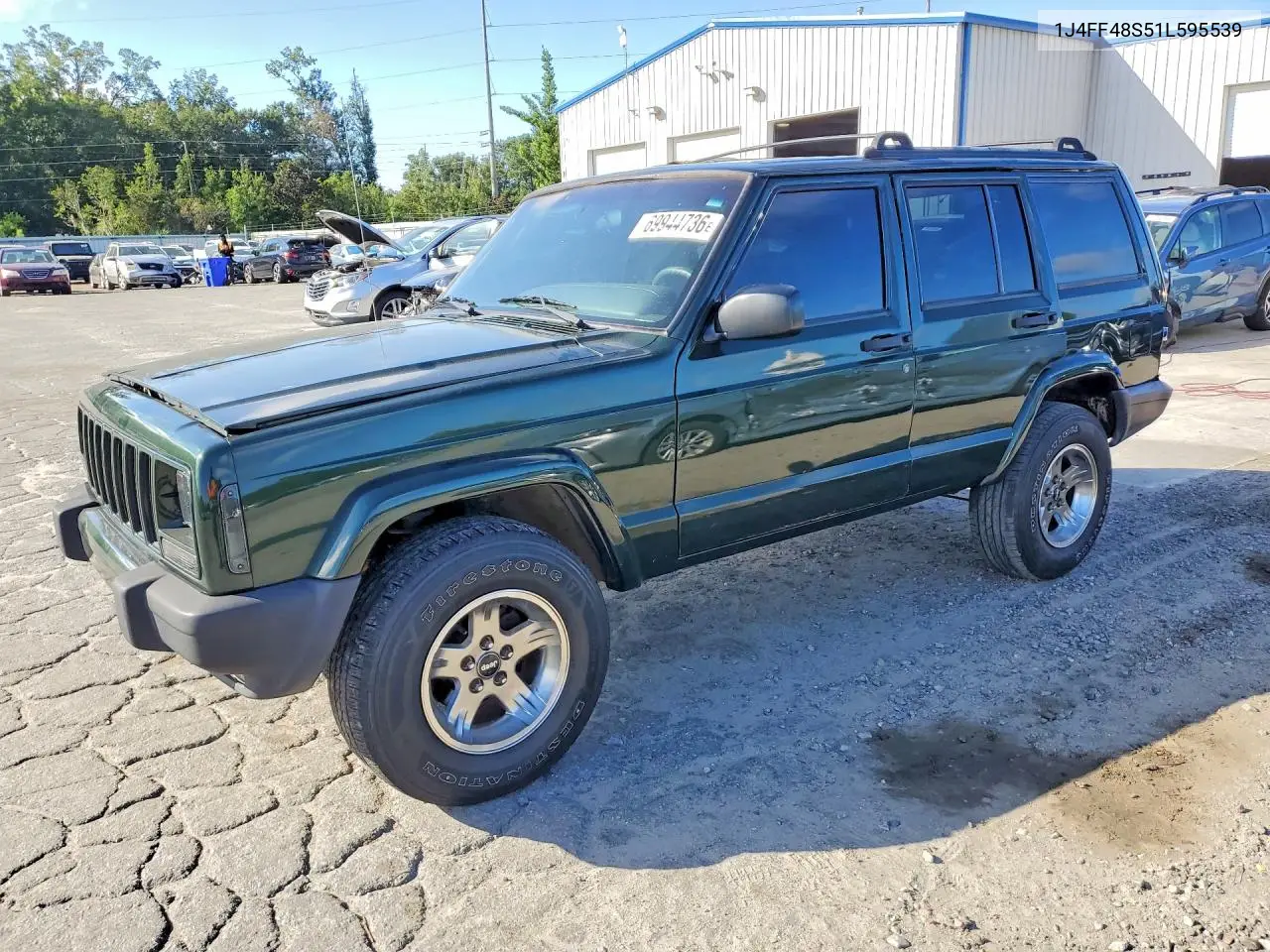 JEEP CHEROKEE 2001, VIN 1J4FF48S51L595539