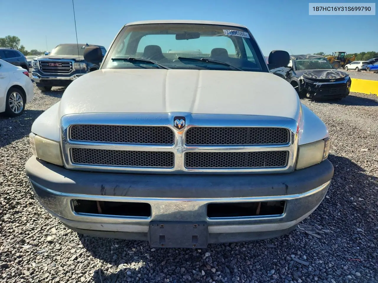 2001 DODGE RAM VIN 1B7HC16Y31S699790 — фото 5