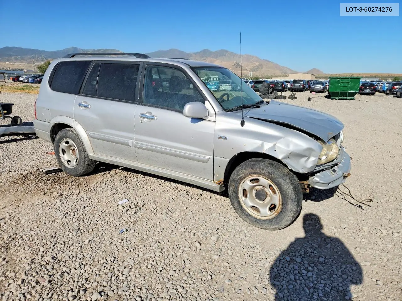 2002 SUZUKI XL7 VIN JS3TX92V224106629 — фото 2