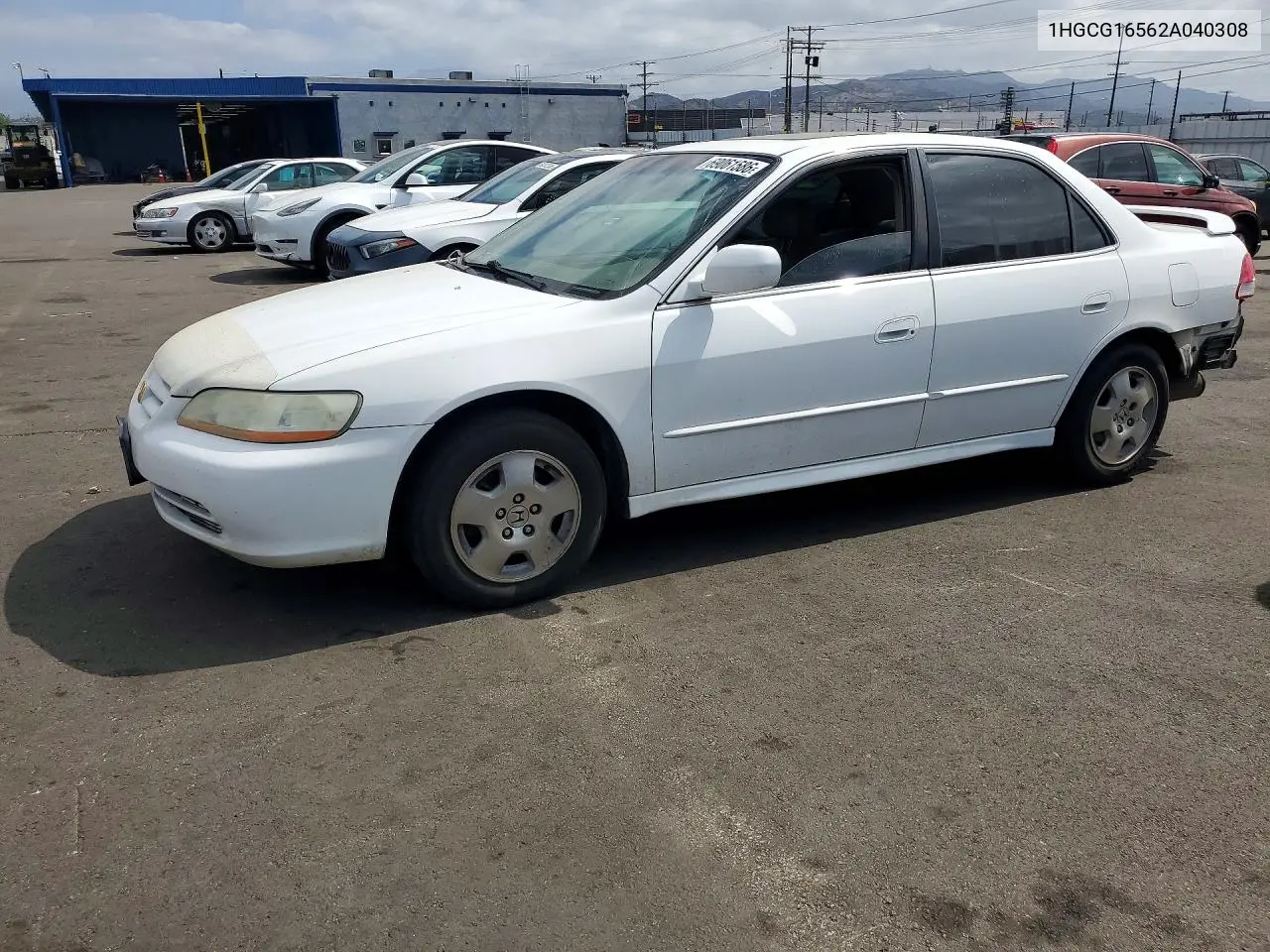 HONDA ACCORD 2002, VIN 1HGCG16562A040308