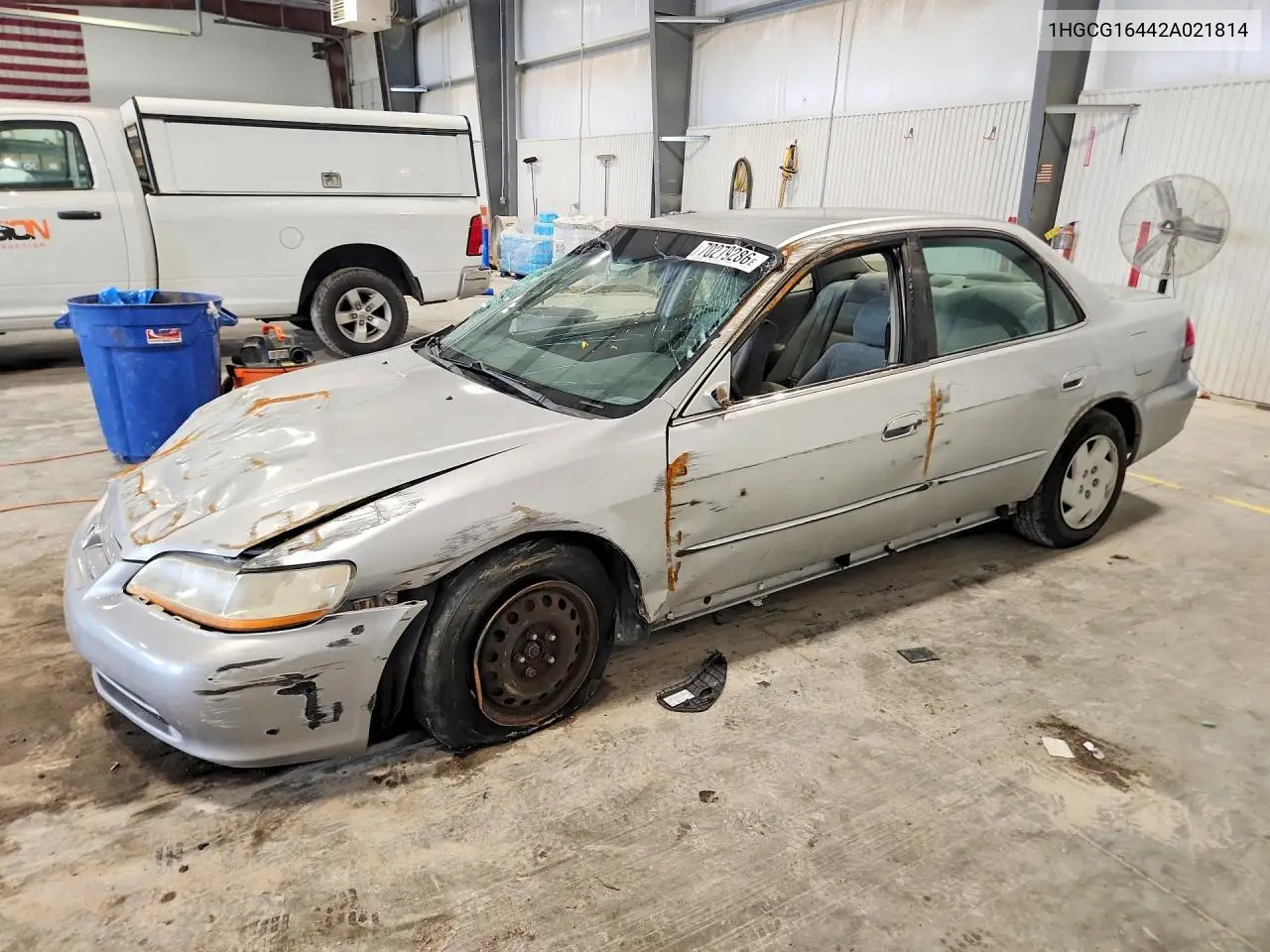 HONDA ACCORD 2002, VIN 1HGCG16442A021814