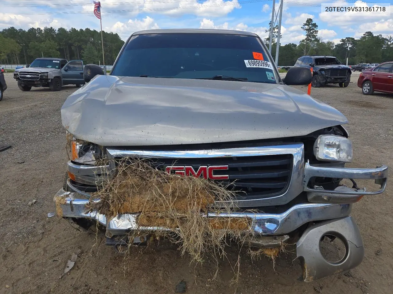 2003 GMC SIERRA VIN 2GTEC19V531361718 — фото 5