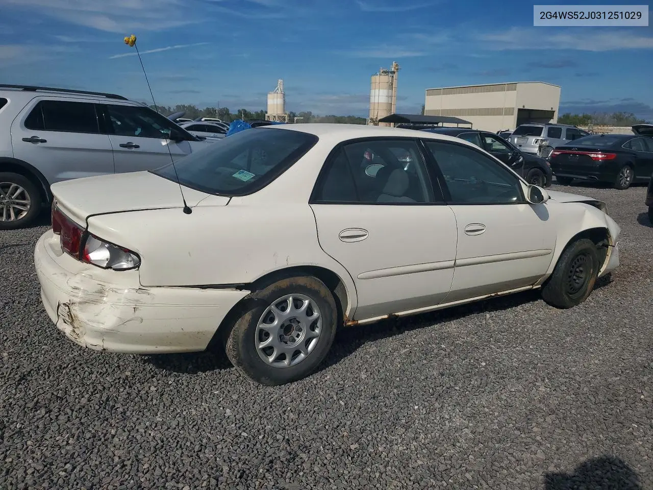2003 BUICK CENTURY VIN 2G4WS52J031251029 — фото 3