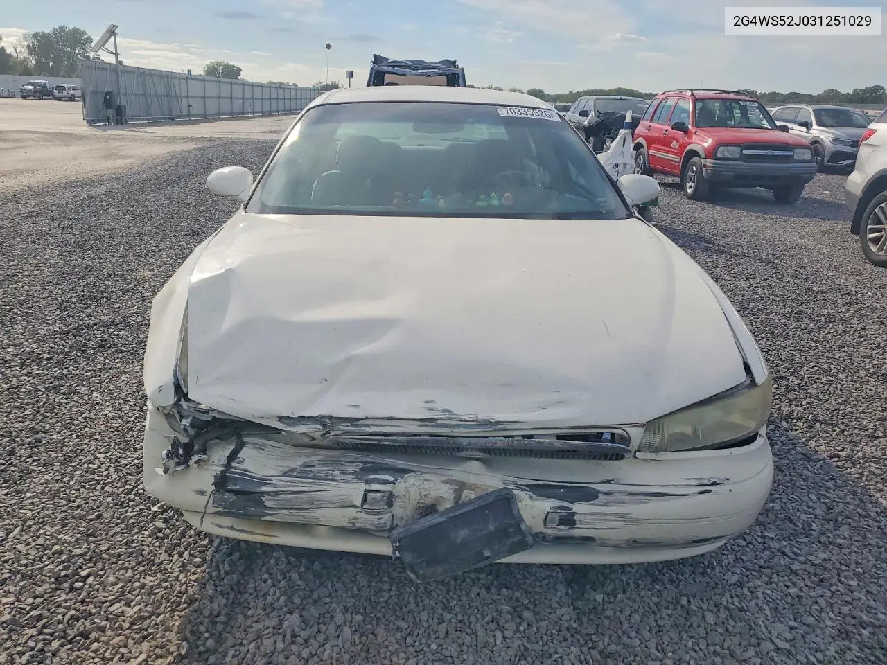 2003 BUICK CENTURY VIN 2G4WS52J031251029 — фото 5