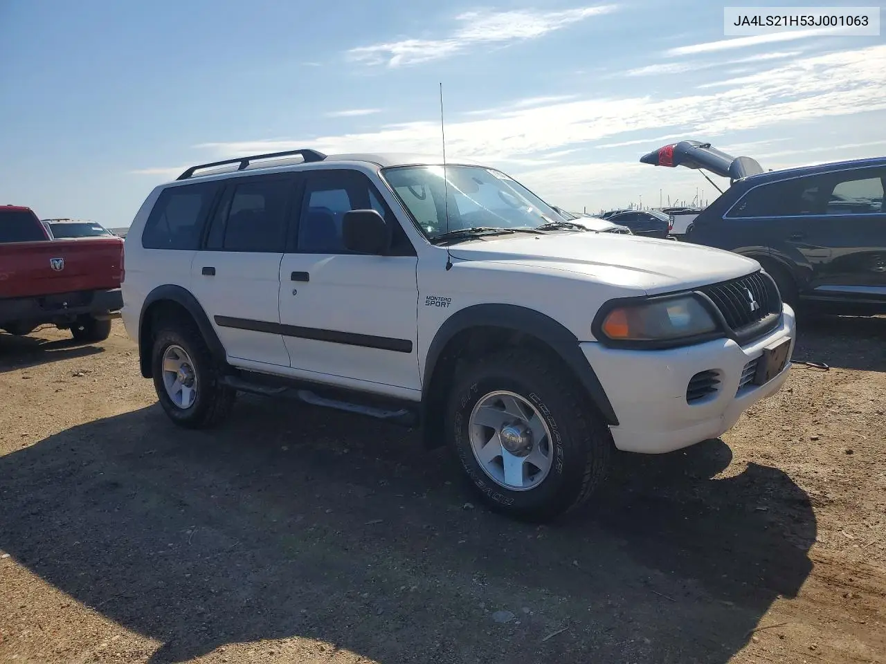 2003 MITSUBISHI MONTERO VIN JA4LS21H53J001063 — фото 4