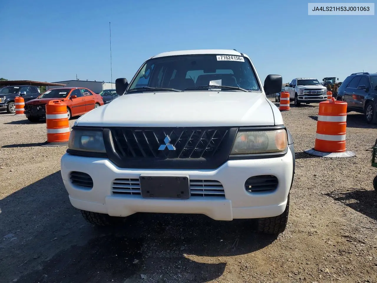 2003 MITSUBISHI MONTERO VIN JA4LS21H53J001063 — фото 5