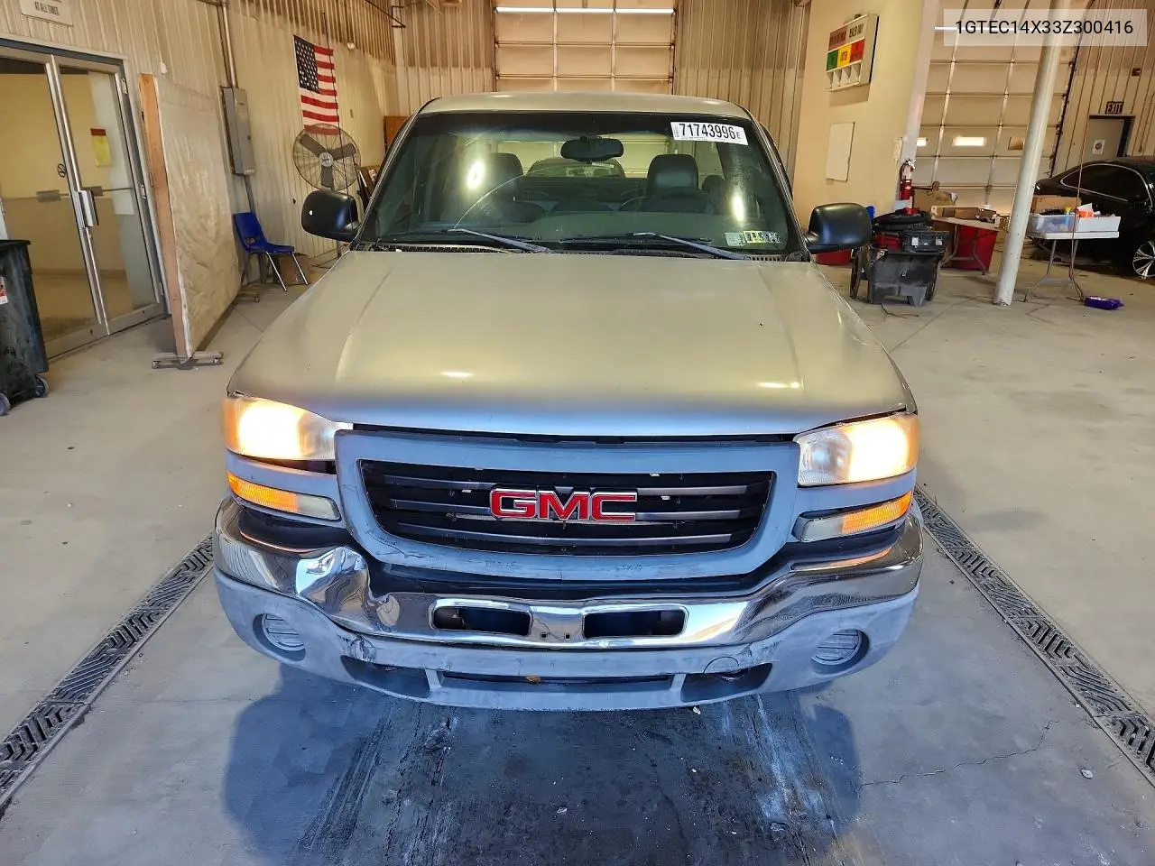 2003 GMC SIERRA VIN 1GTEC14X33Z300416 — фото 5