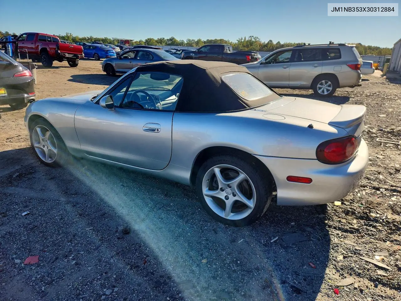 2003 MAZDA MX-5 VIN JM1NB353X30312884 — фото 2