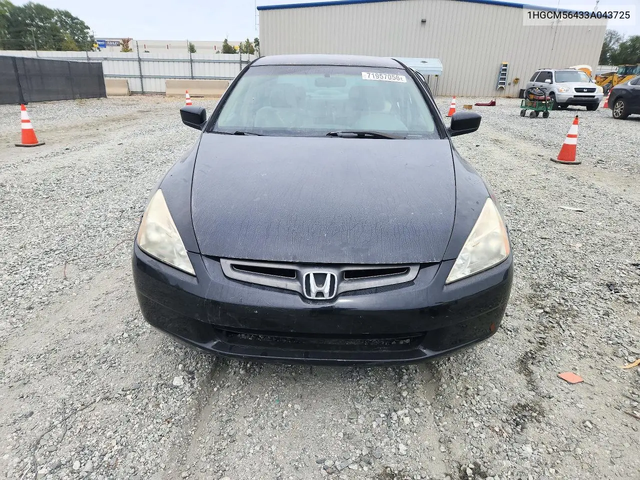 2003 HONDA ACCORD VIN 1HGCM56433A043725 — фото 5