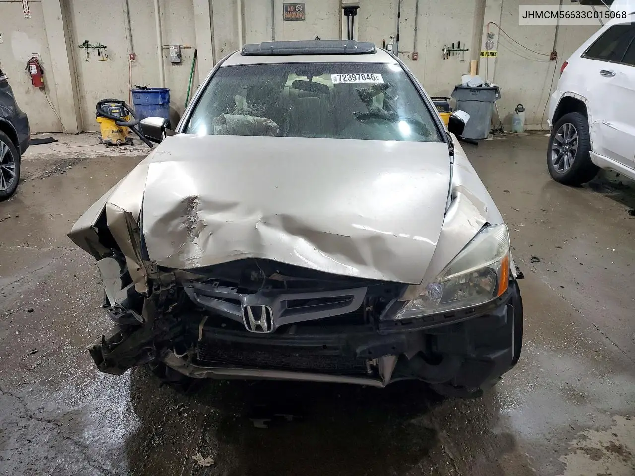 2003 HONDA ACCORD VIN JHMCM56633C015068 — фото 5