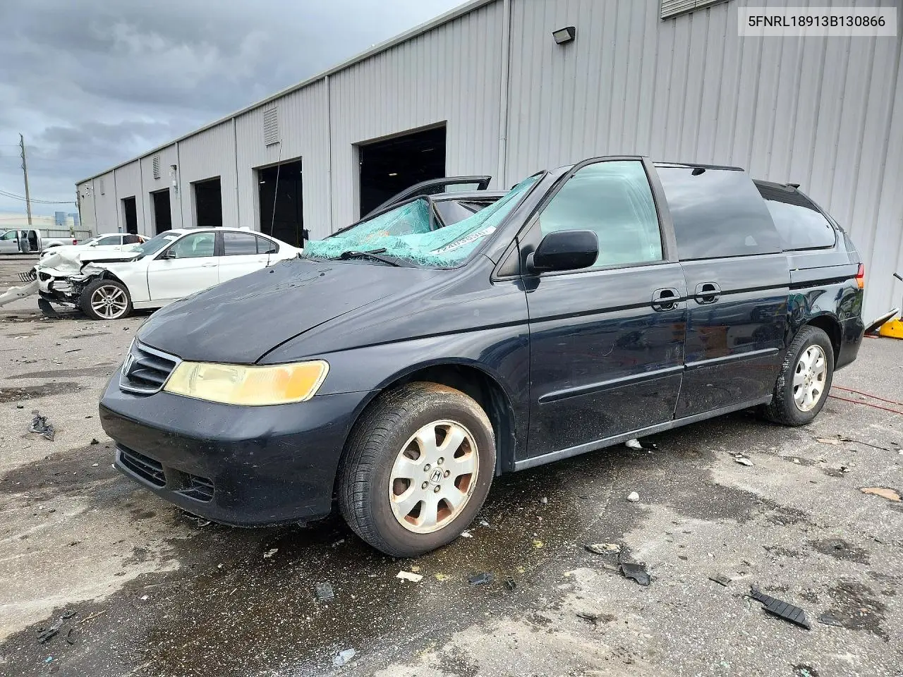 HONDA ODYSSEY 2003, VIN 5FNRL18913B130866