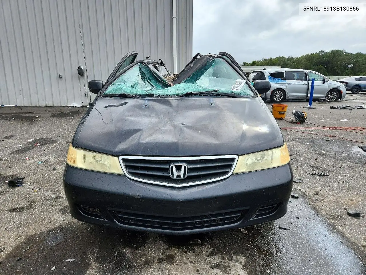 2003 HONDA ODYSSEY VIN 5FNRL18913B130866 — фото 5
