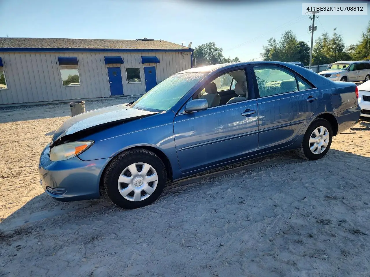TOYOTA CAMRY 2003, VIN 4T1BE32K13U708812