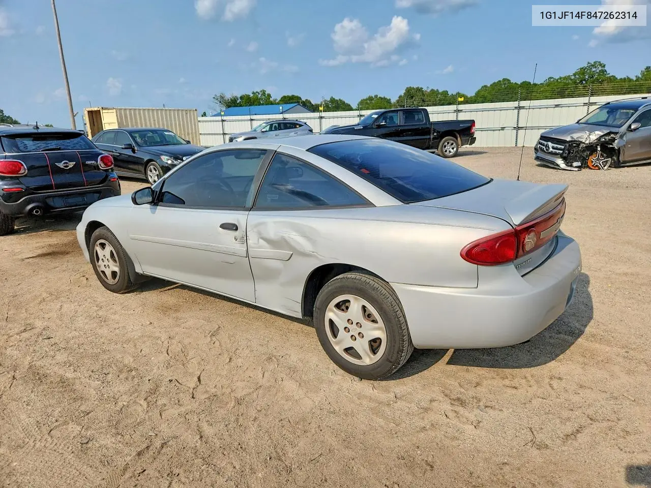 2004 CHEVROLET CAVALIER VIN 1G1JC12F137335758 — фото 2