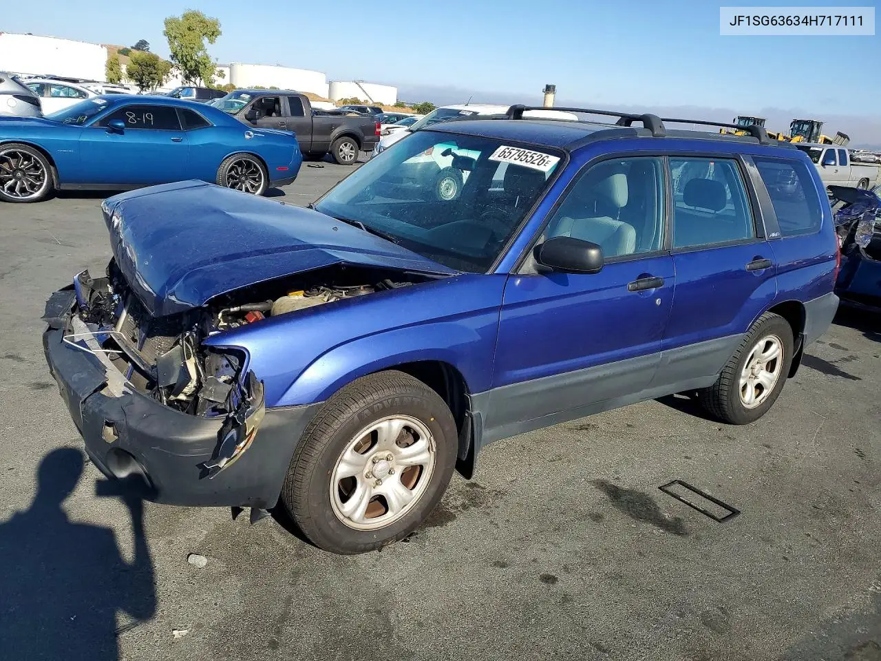SUBARU FORESTER 2004, VIN JF1SG63634H717111
