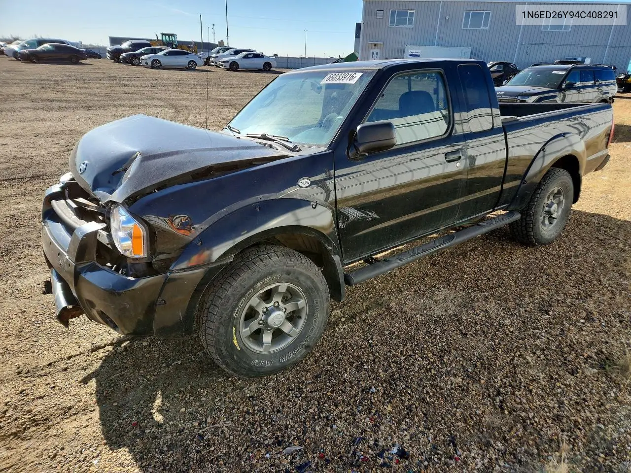 NISSAN NAVARA (FRONTIER) 2004, VIN 1N6ED26Y94C408291