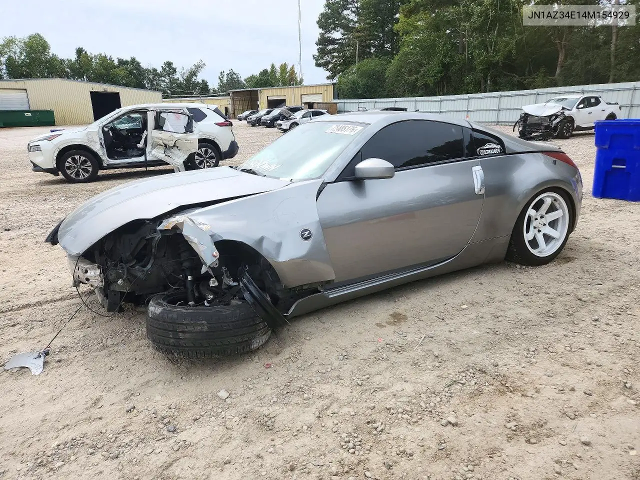 NISSAN 350Z 2004, VIN JN1AZ34E14M154929