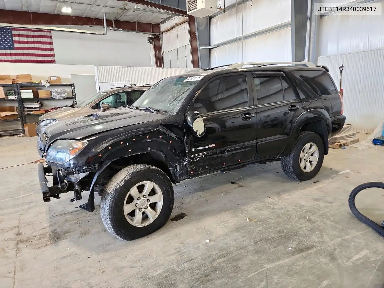 TOYOTA 4RUNNER 2004, VIN JTEBT14R340039617