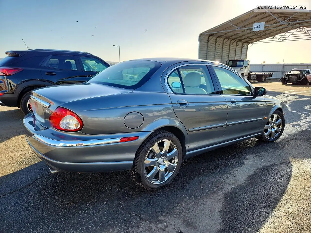 2004 JAGUAR X-TYPE VIN SAJEA51C24WD64596 — фото 3