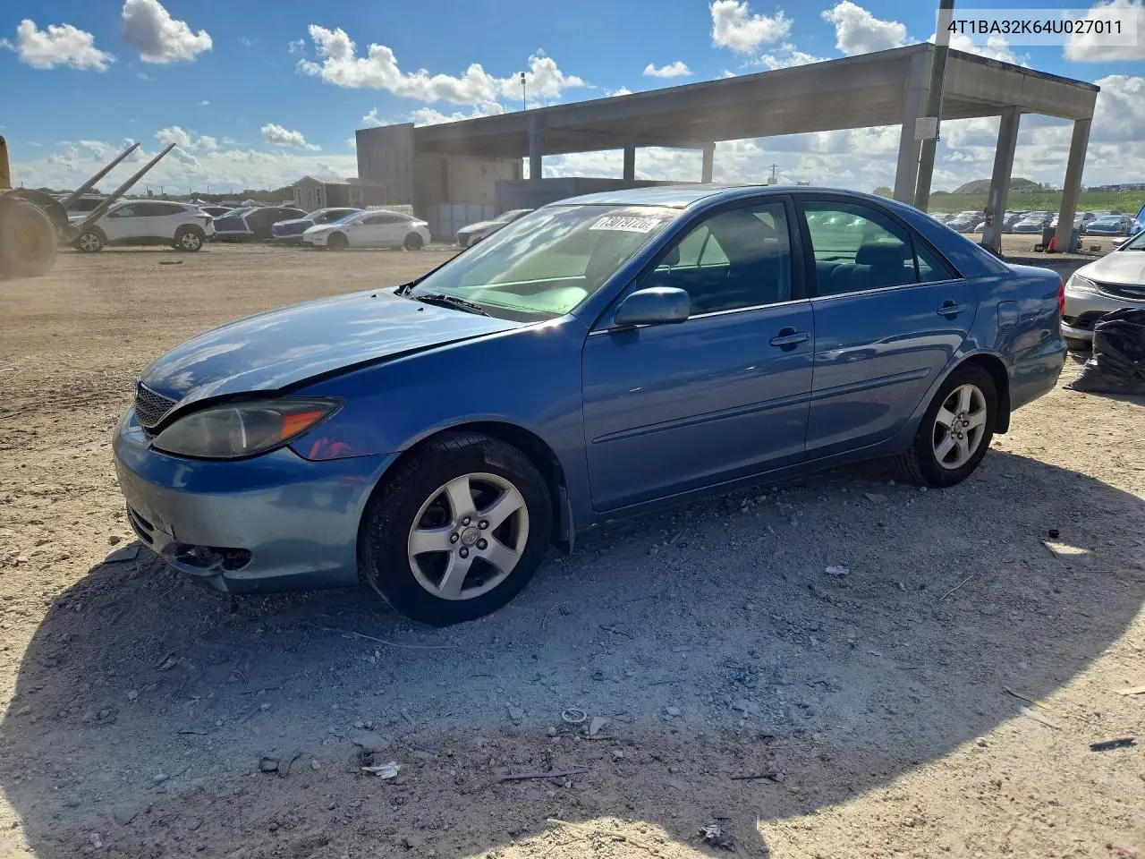 TOYOTA CAMRY 2004, VIN 4T1BA32K64U027011