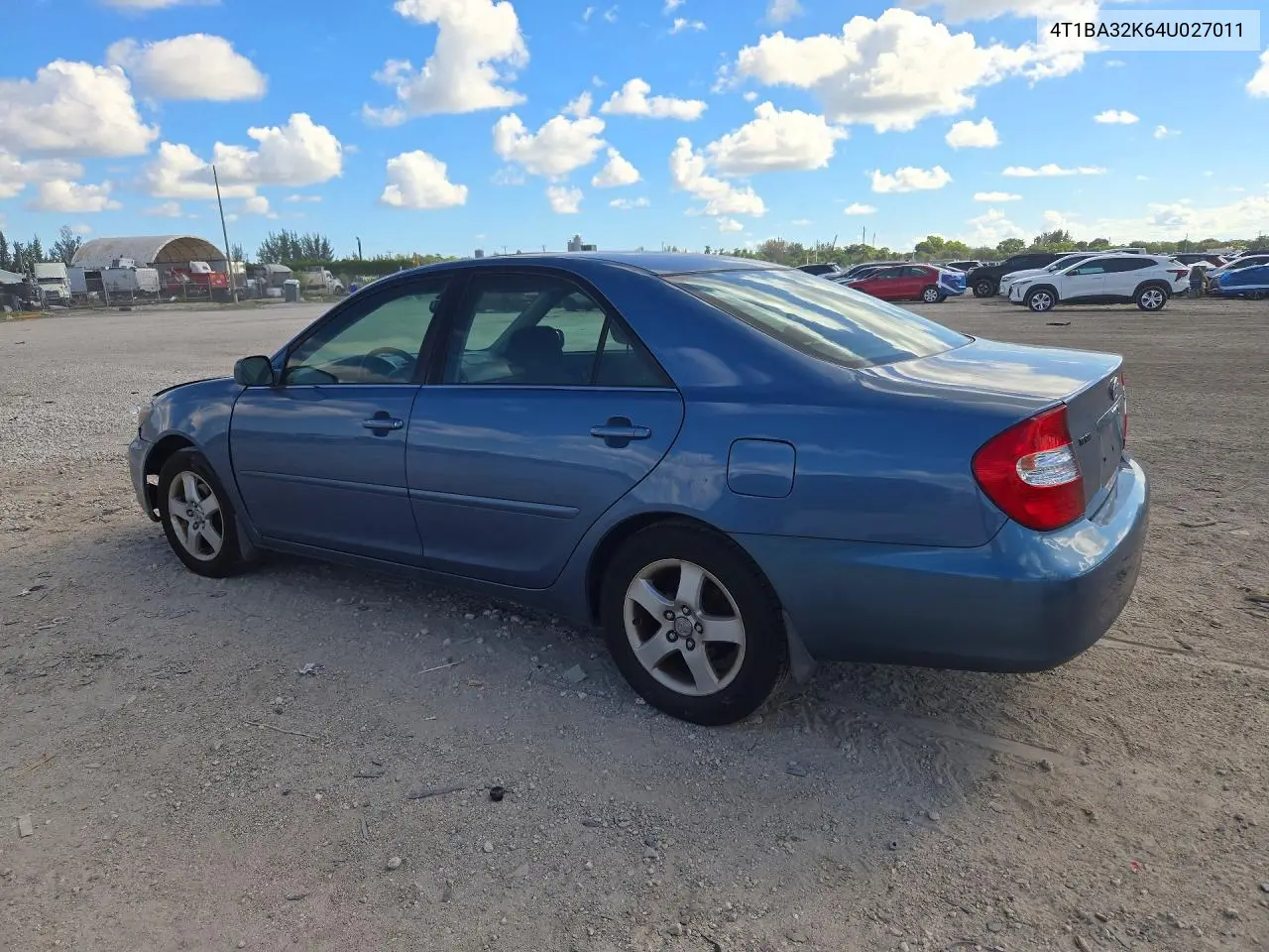 2004 TOYOTA CAMRY VIN 4T1BA32K64U027011 — фото 2