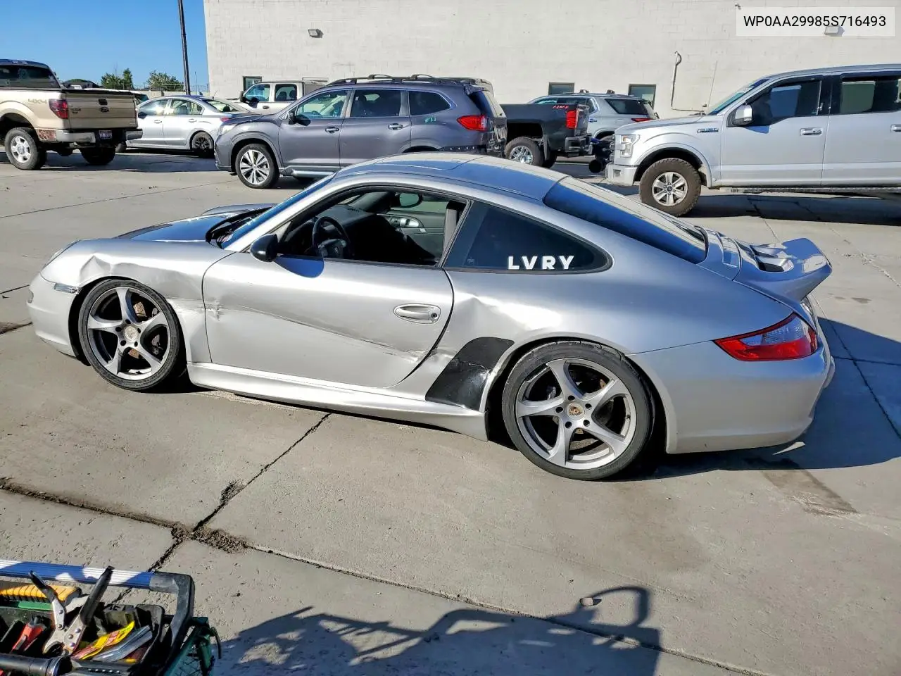 2005 PORSCHE 911 VIN WP0AA29985S716493 — фото 2