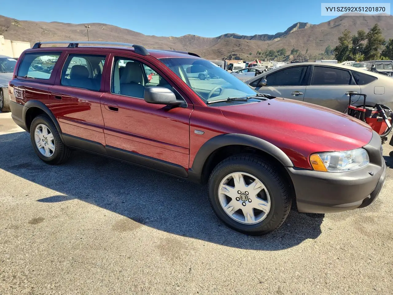 2005 VOLVO XC70 VIN YV1SZ592X51201870 — фото 4