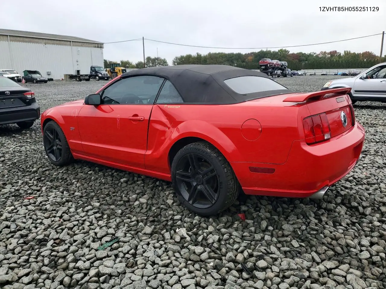 2005 FORD MUSTANG VIN 1ZVHT85H055251129 — фото 2