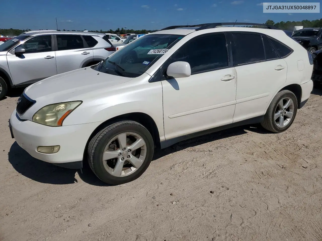 LEXUS RX 2005, VIN JTJGA31UX50048897