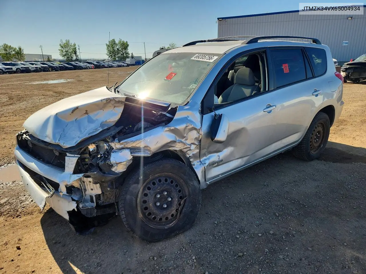 TOYOTA RAV 4 2006, VIN JTMZK34VX65004934