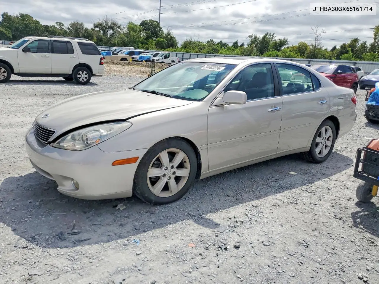 LEXUS ES 2006, VIN JTHBA30GX65161714