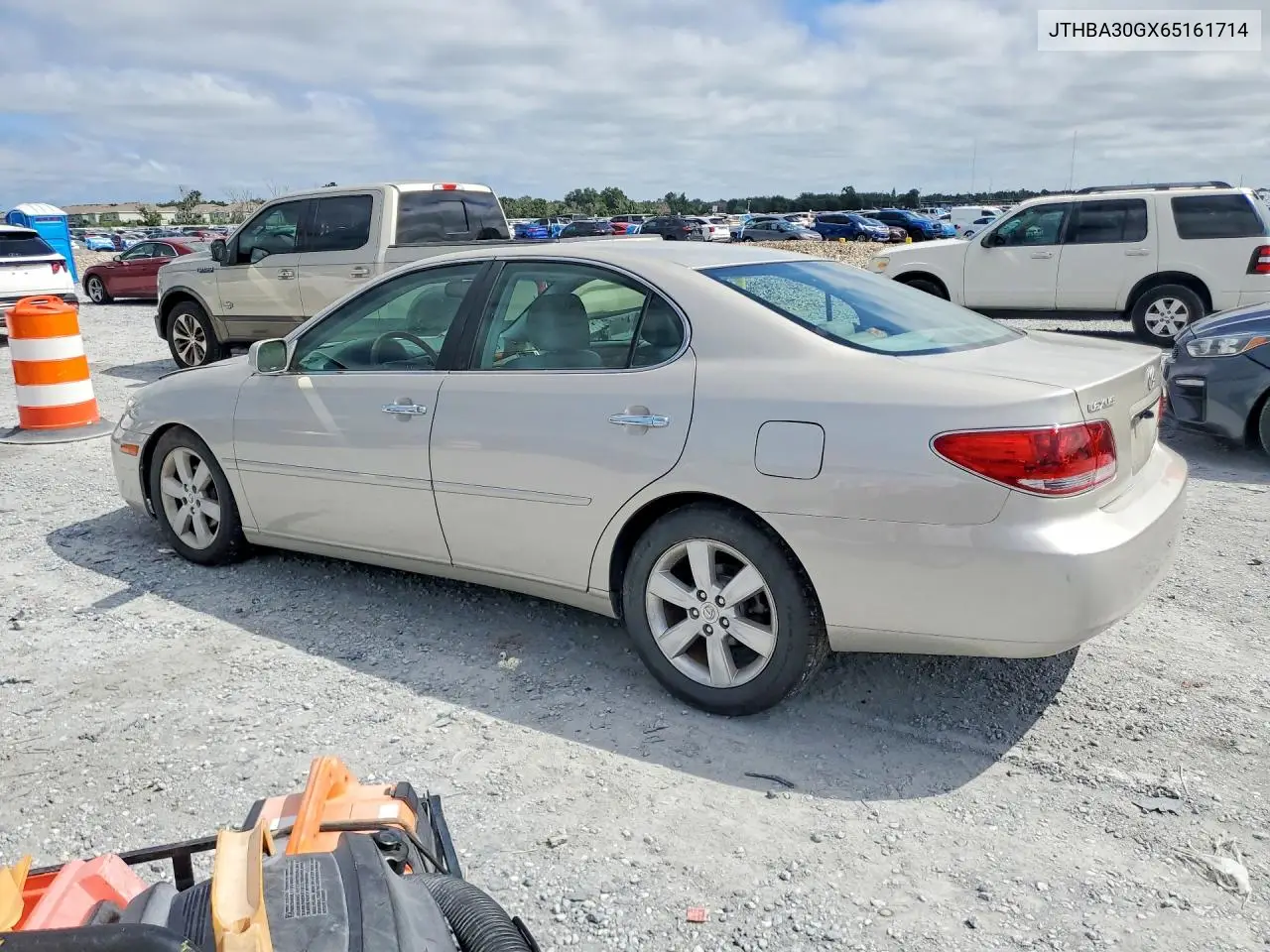 2006 LEXUS ES VIN JTHBA30GX65161714 — фото 2