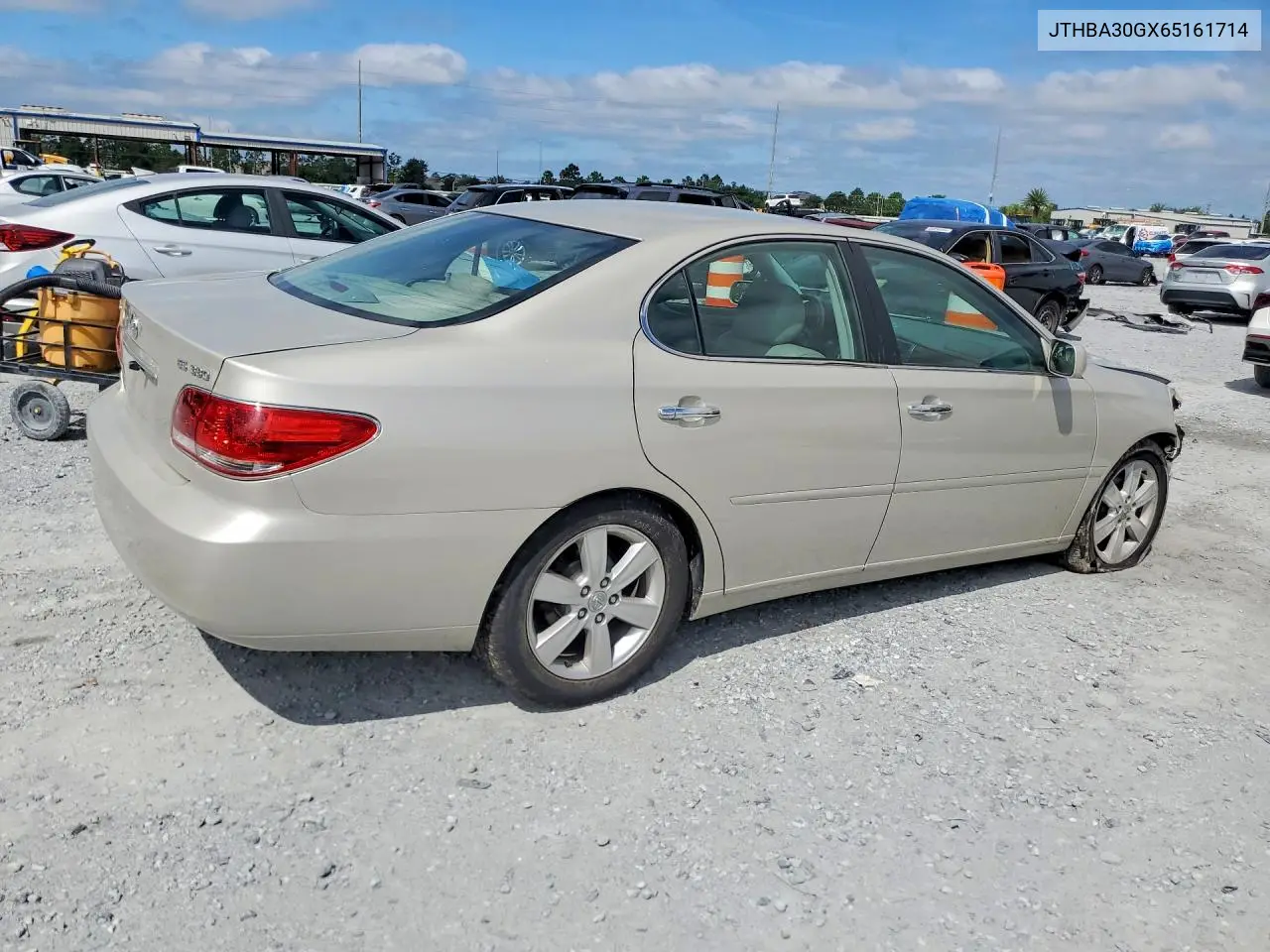 2006 LEXUS ES VIN JTHBA30GX65161714 — фото 3