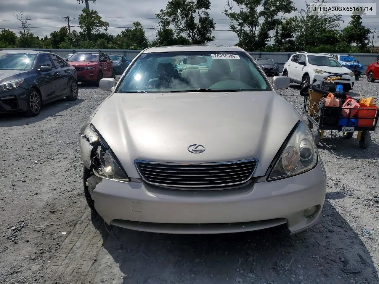 2006 LEXUS ES VIN JTHBA30GX65161714 — фото 5