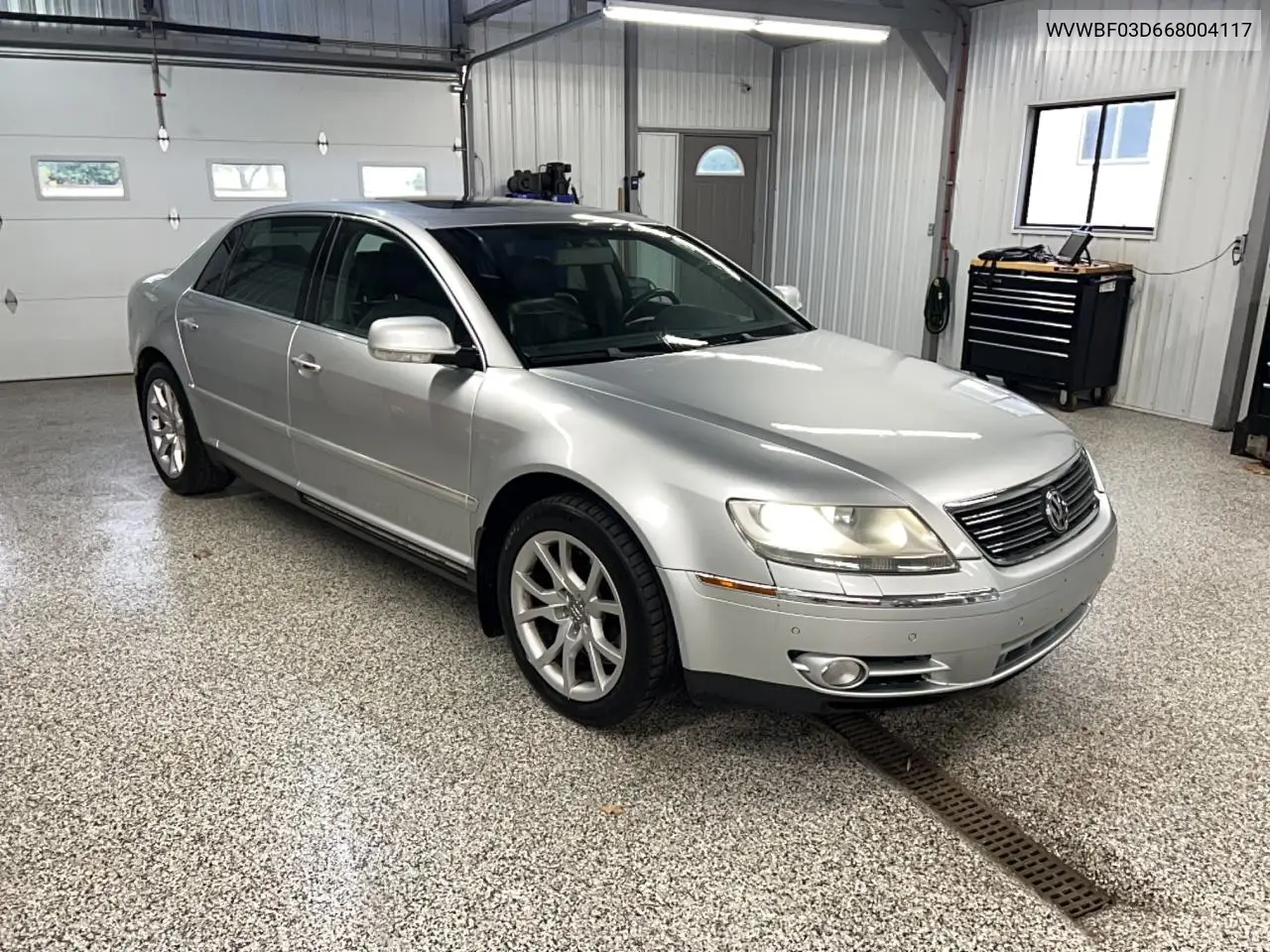 VOLKSWAGEN PHAETON 2006, VIN WVWBF03D668004117