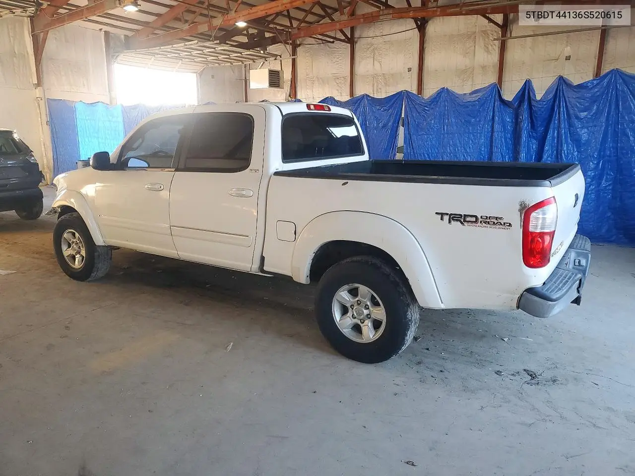 2006 TOYOTA TUNDRA VIN 5TBDT44136S520615 — фото 2