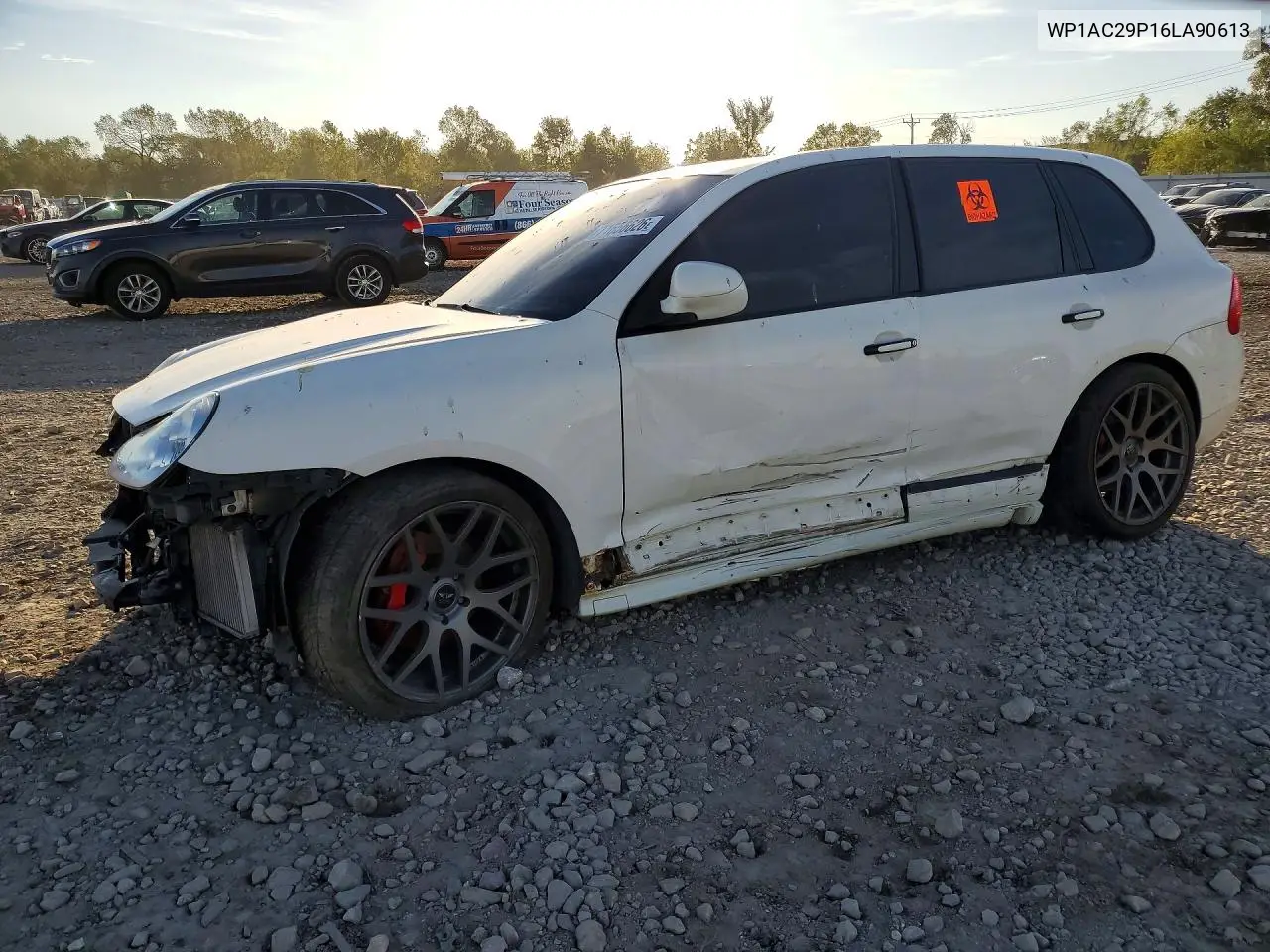 PORSCHE CAYENNE 2006, VIN WP1AC29P16LA90613