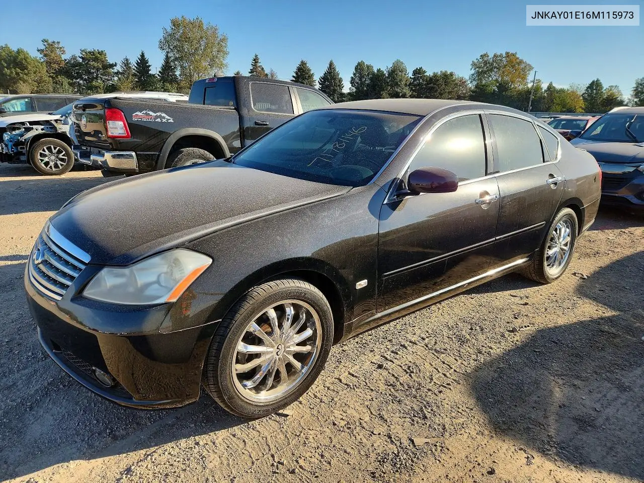 INFINITI Q70 2006, VIN JNKAY01E16M115973