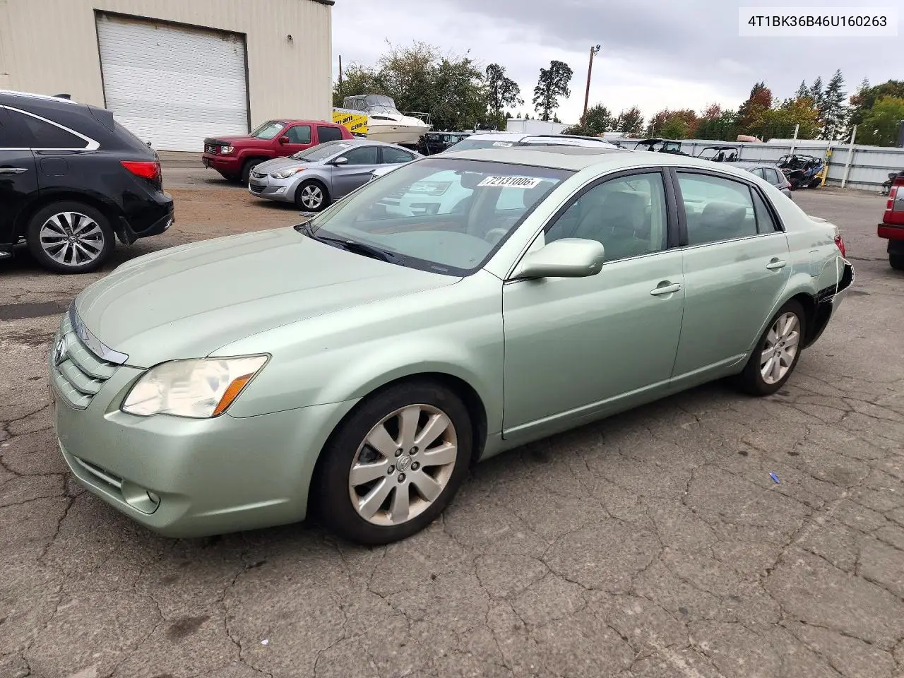 TOYOTA AVALON 2006, VIN 4T1BK36B46U160263
