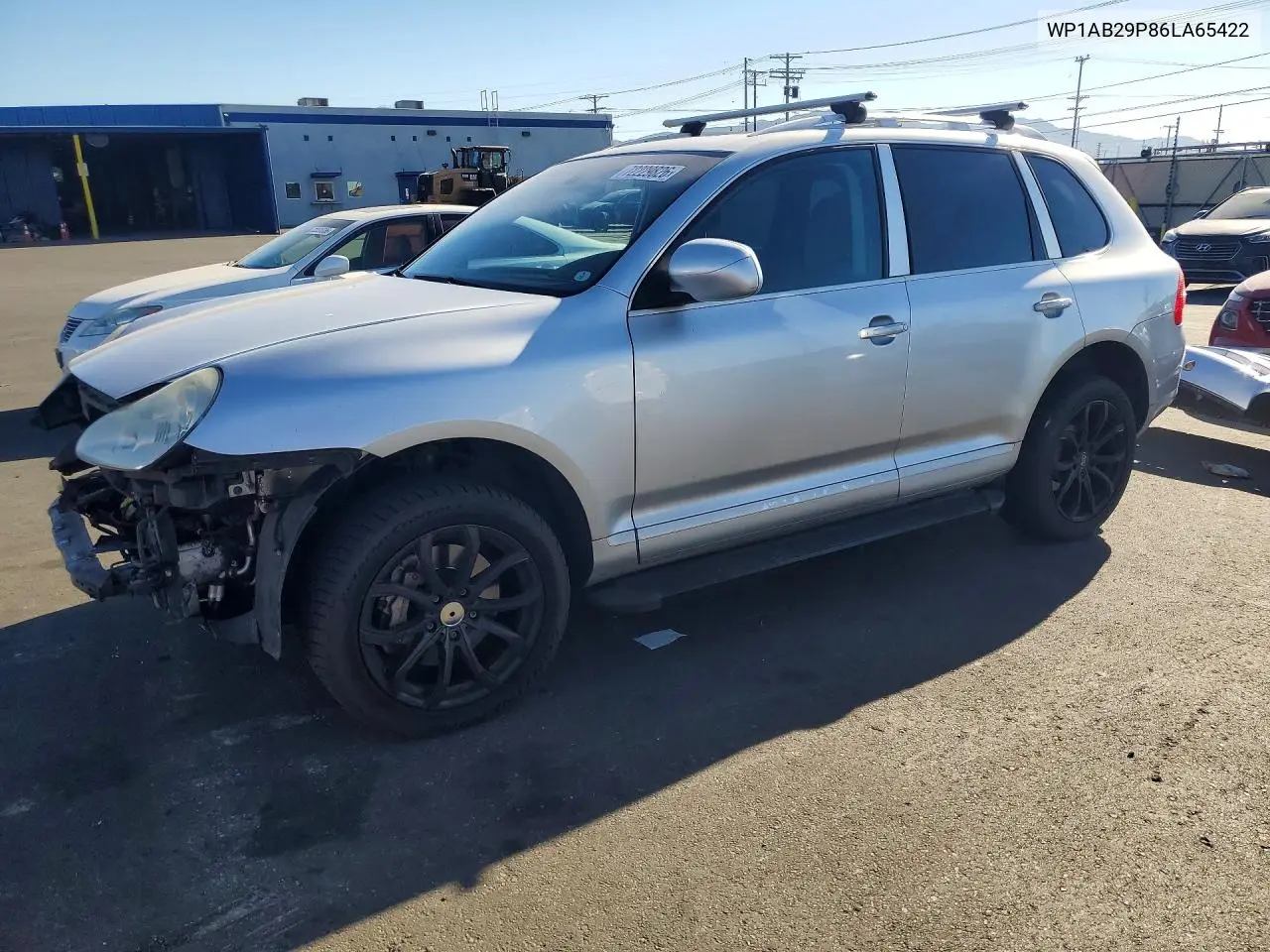 PORSCHE CAYENNE 2006, VIN WP1AB29P86LA65422