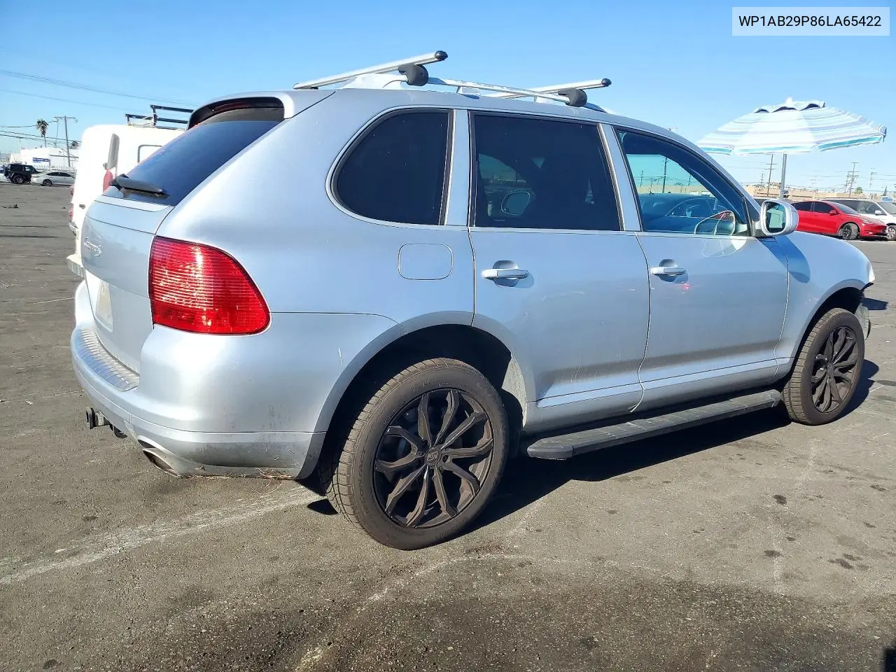 2006 PORSCHE CAYENNE VIN WP1AB29P86LA65422 — фото 3