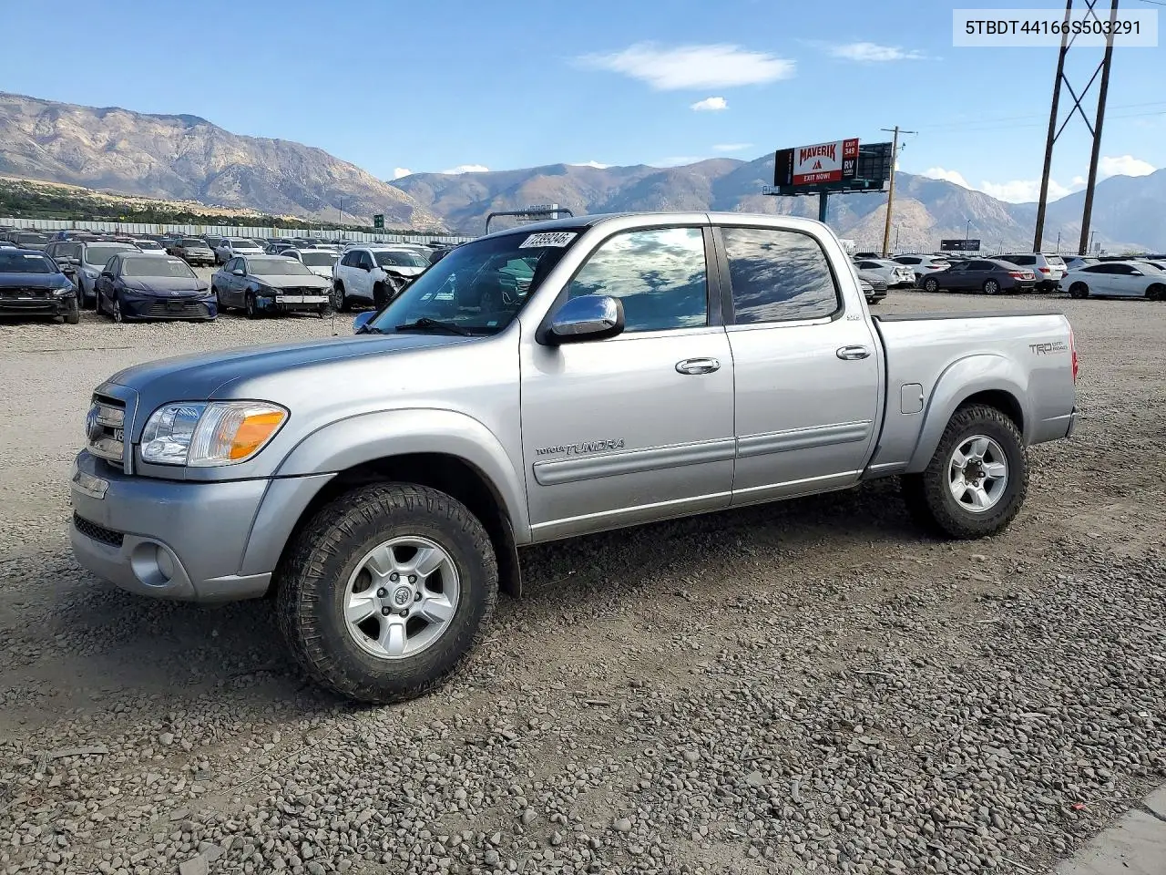 TOYOTA TUNDRA 2006, VIN 5TBDT44166S503291