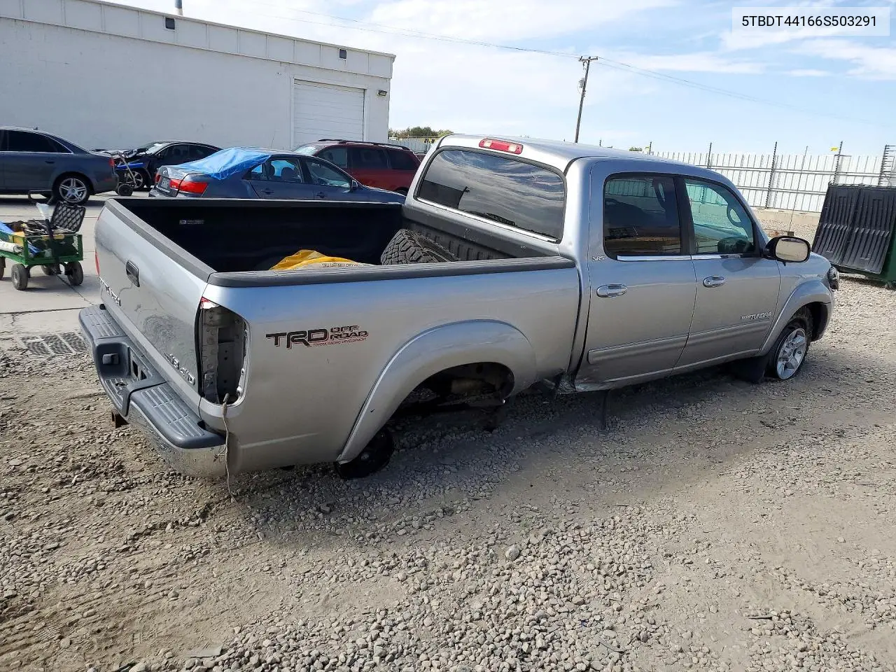2006 TOYOTA TUNDRA VIN 5TBDT44166S503291 — фото 3