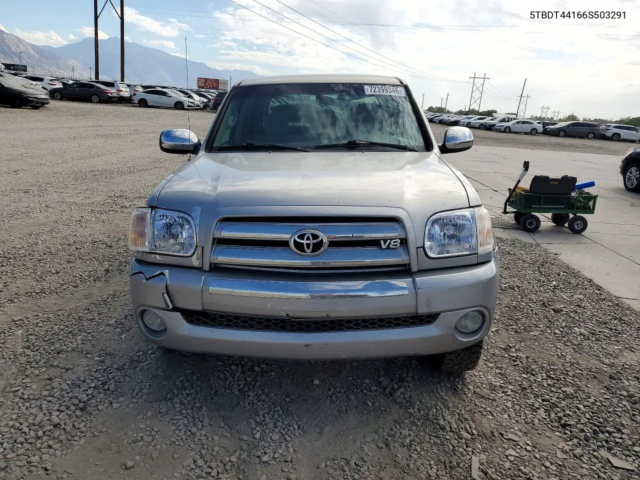 2006 TOYOTA TUNDRA VIN 5TBDT44166S503291 — фото 5