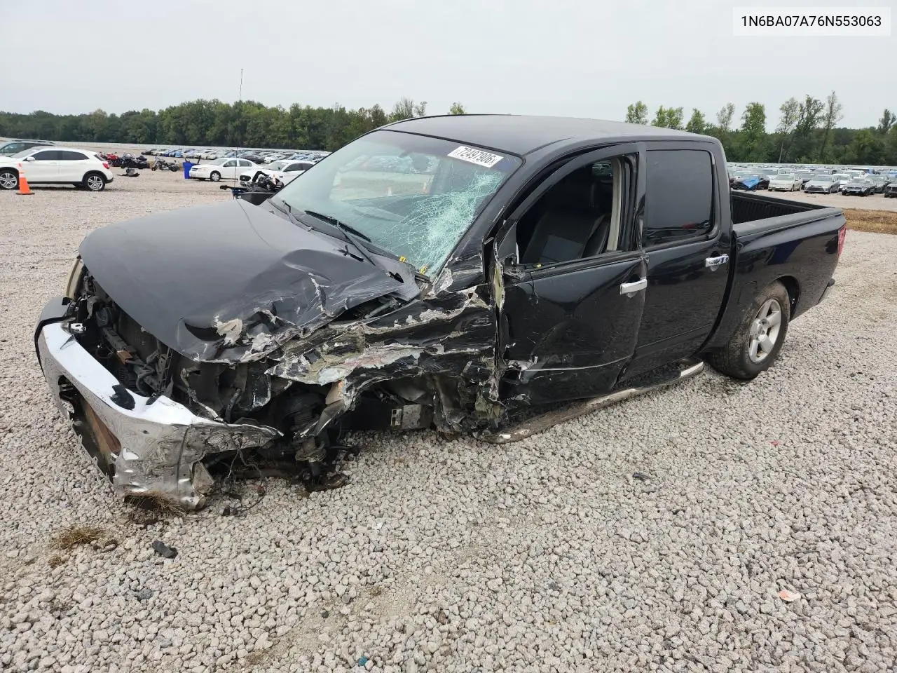 NISSAN TITAN 2006, VIN 1N6BA07A76N553063