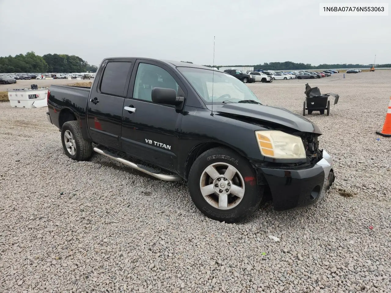 2006 NISSAN TITAN VIN 1N6BA07A76N553063 — фото 4